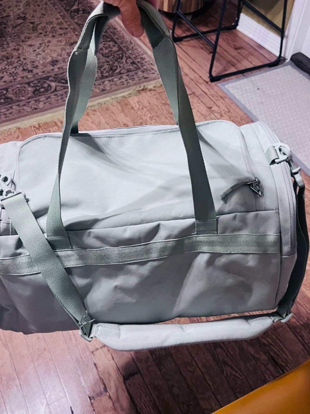 Nike Sea Foam Green Utility Power 2.0 Duffle Bag